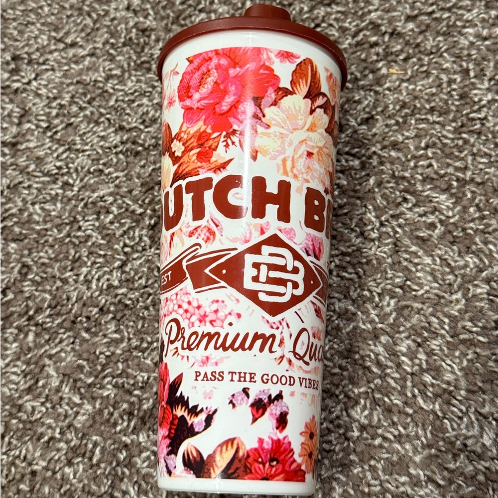🍒Dutch Bros Brown and Pink Bath & Body Set